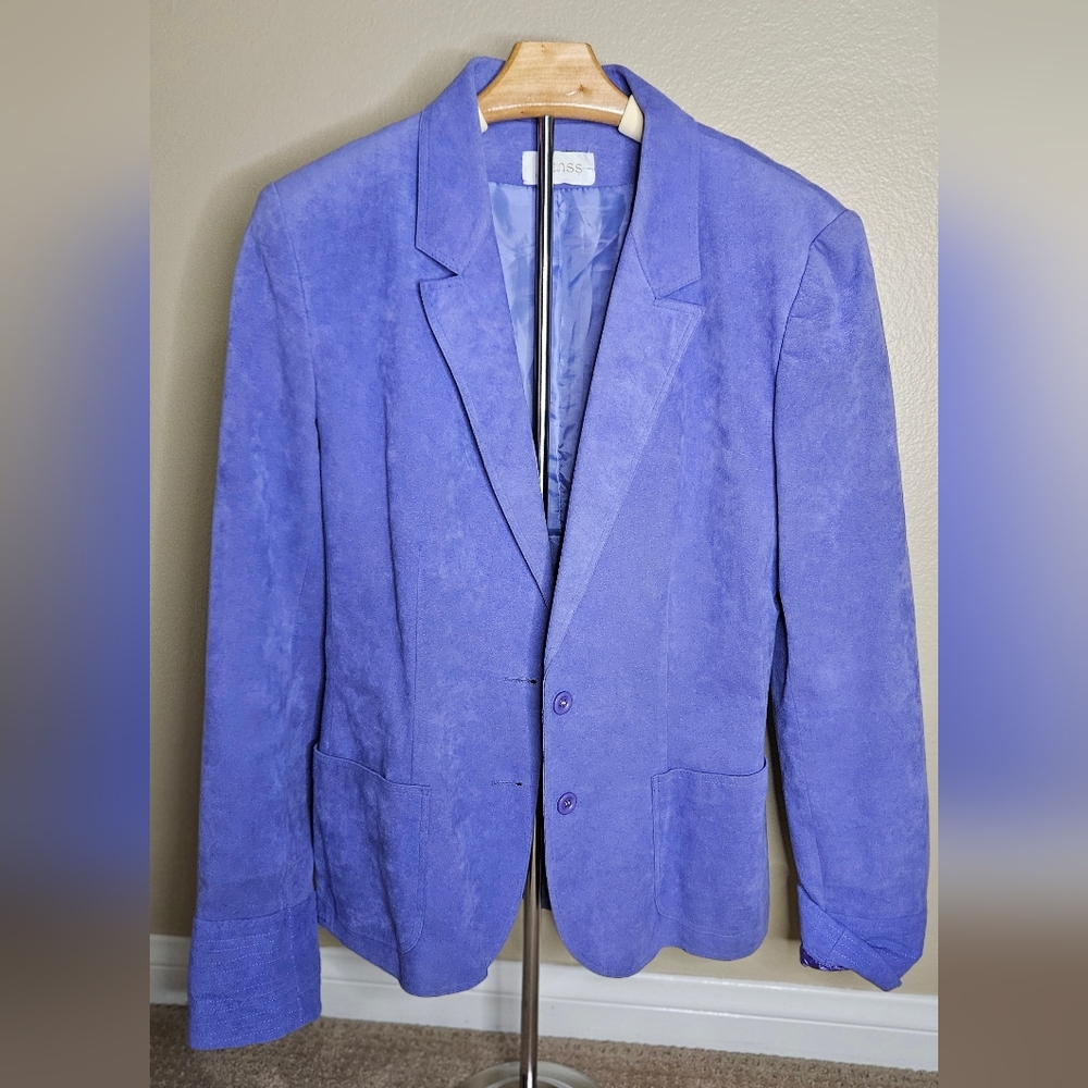 Vintage suede blazer